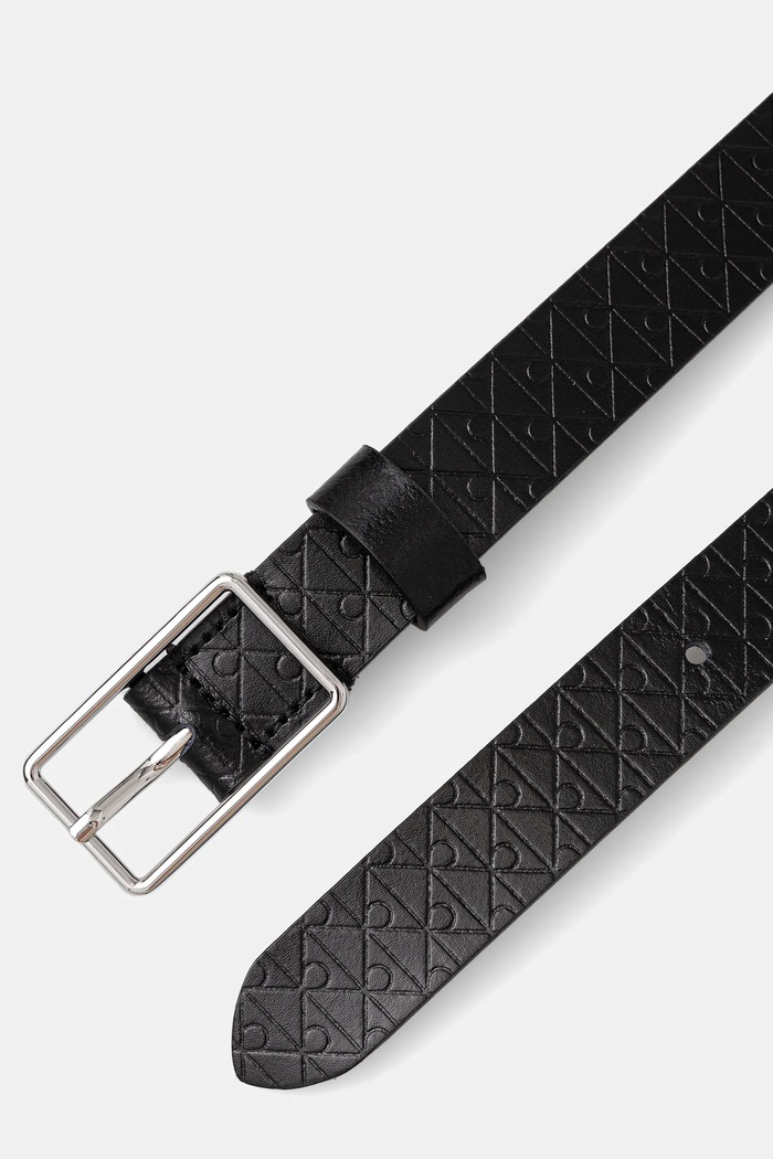 Calvin Klein ζώνη γυναικεία δερμάτινη LV04F7049G μαύρο SS26