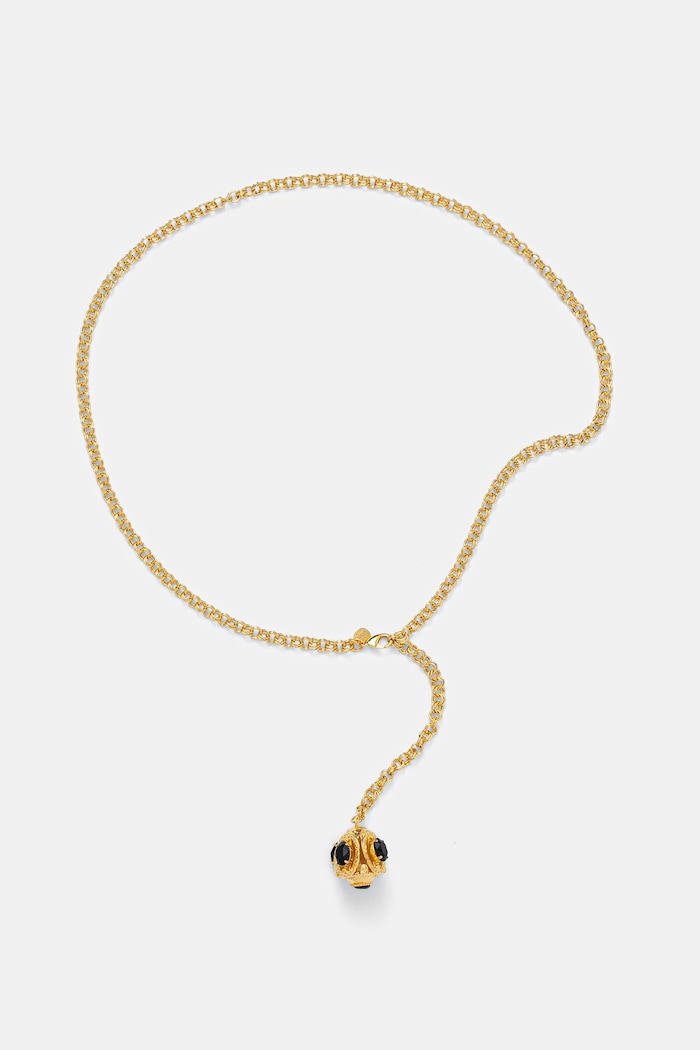 Ζώνη Luisa Spagnoli 542494 χρυσαφί AW25