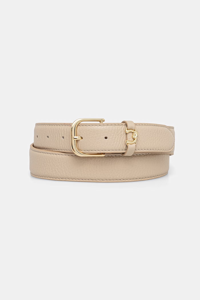 Coccinelle cintura da donna in pelle beige E3.TOS.11.06.01