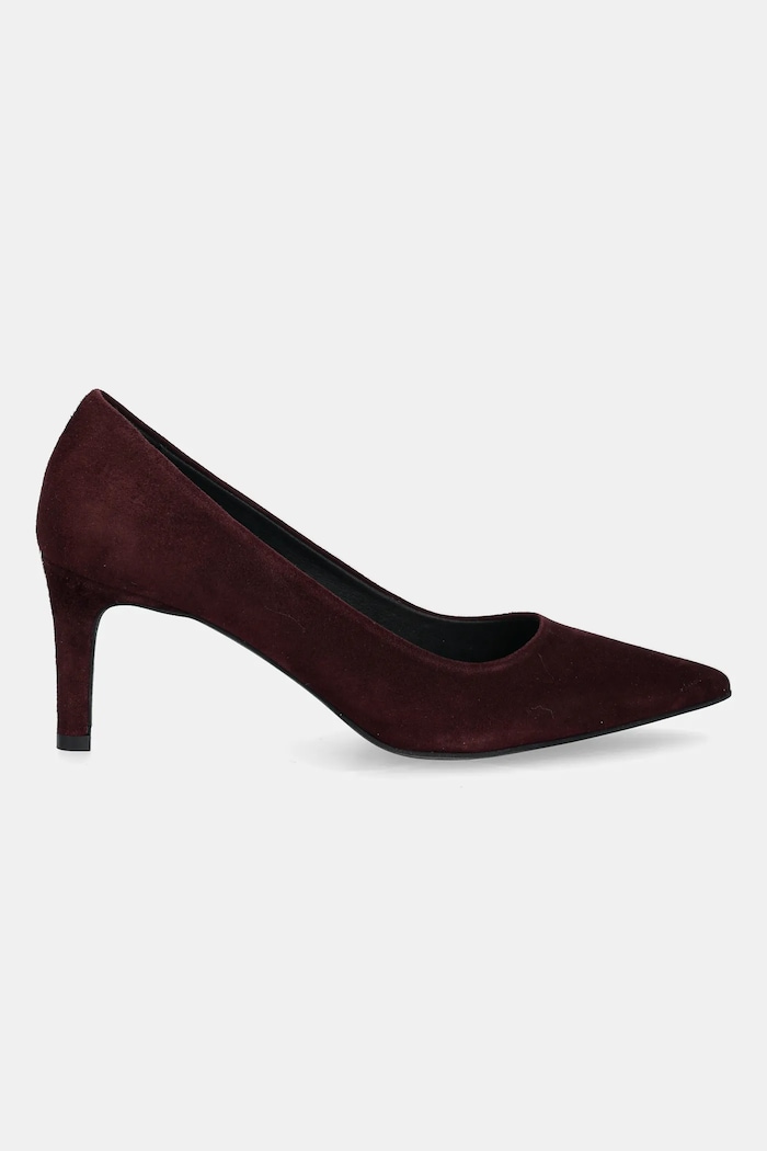 Semišové lodičky Furla Essential Decollete YJ69FSN.C10000.26700 burgundské SS26
