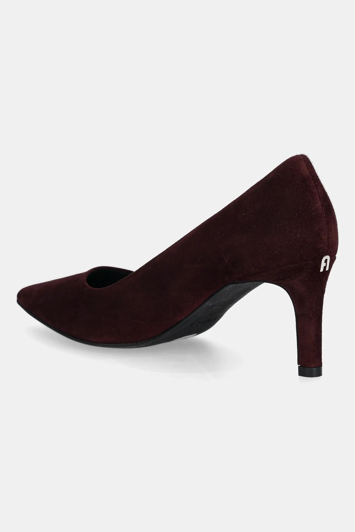 Obuv Semišové lodičky Furla Essential Decollete YJ69FSN.C10000.26700 burgundské
