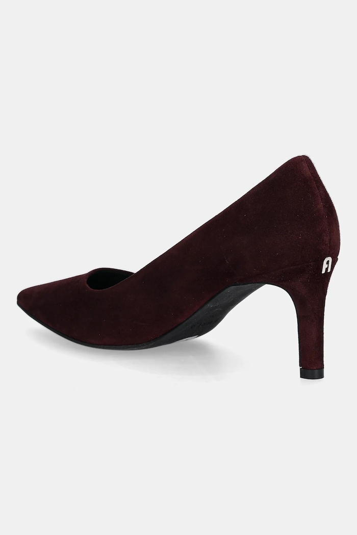 Obuv Semišové lodičky Furla Essential Decollete YJ69FSN.C10000.26700 burgundské