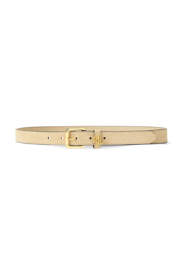 Lauren Ralph Lauren curea pentru femei, din piele bej 412978433