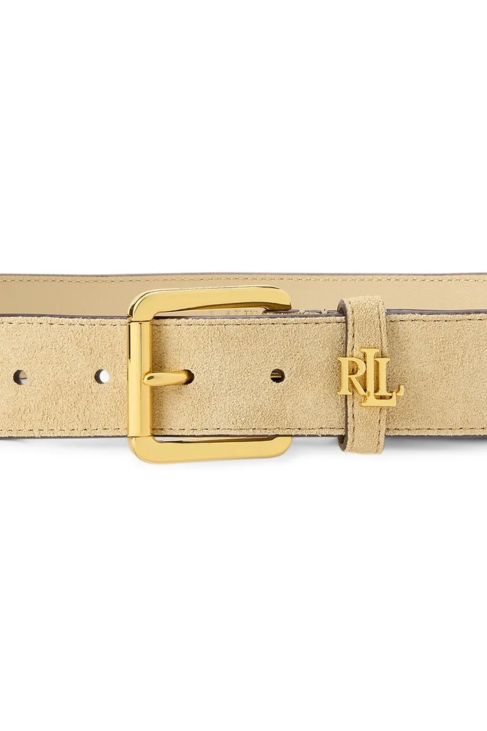 Lauren Ralph Lauren curea pentru femei, din piele 412980805 maro SS26