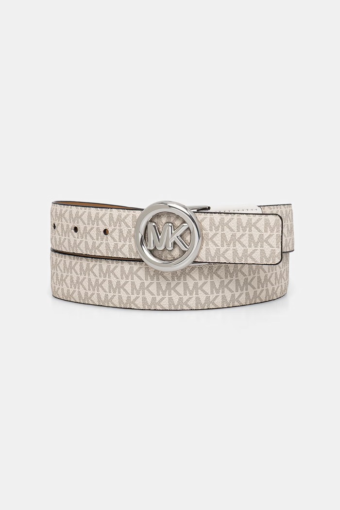 MICHAEL Michael Kors колан дамски от имитация на кожа бежов 29MKWB536121