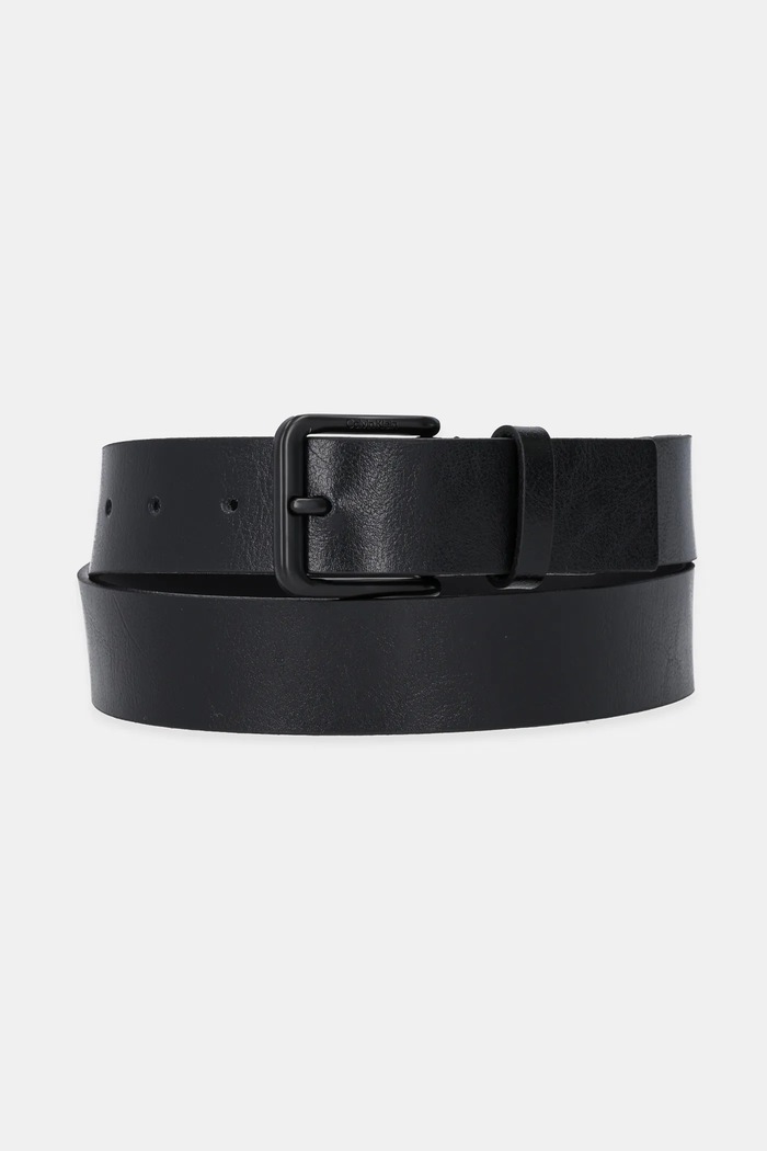 Δερμάτινη ζώνη Calvin Klein μαύρο LV04G7032G