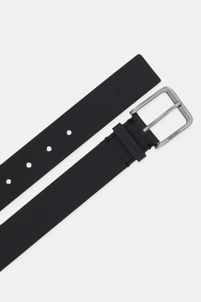 Calvin Klein Pasek skórzany LV04G7031G czarny AW25