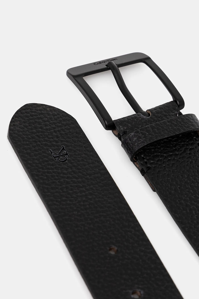 Kožni remen Calvin Klein LV04G7021G crna AW25