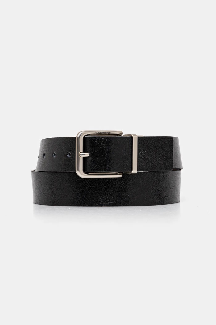 Calvin Klein pasek skórzany dwustronny LV04G7024G brązowy AW25