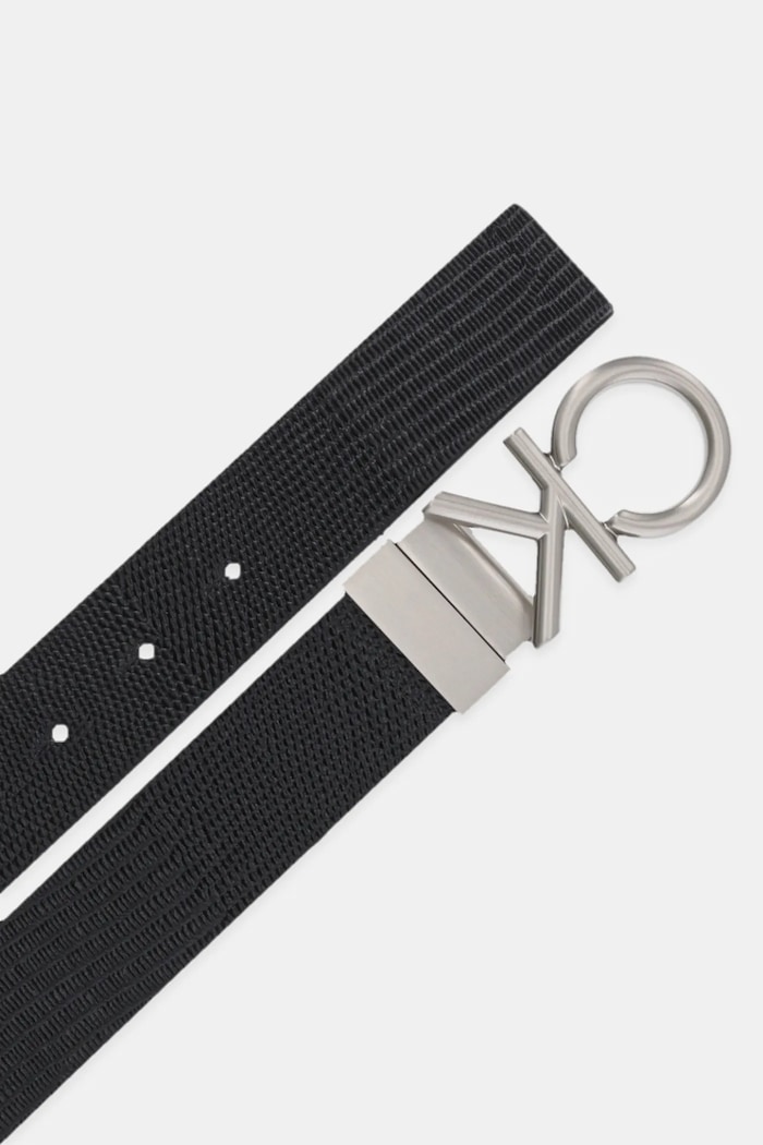 Kožni remen Calvin Klein LV04D7036G crna AW25