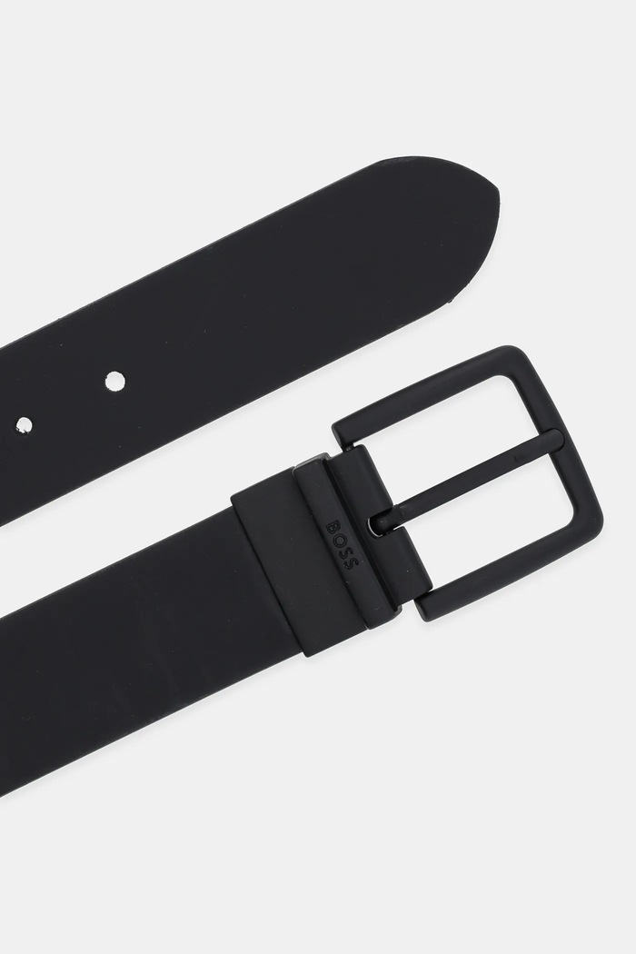 Accesorii BOSS Curea de piele Omar-B_Sr40_pgr 50548465 negru