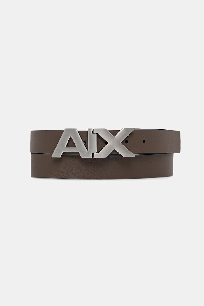 Armani Exchange dvostranski pas moški rjava 951058.CC505