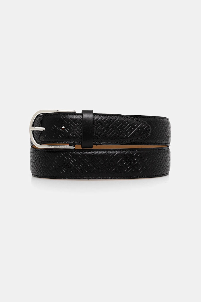Tommy Hilfiger curea piele negru AM0AM13761