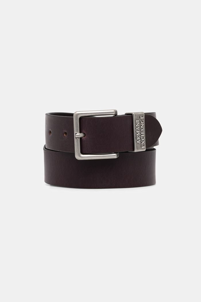 Armani Exchange opasok pánsky kožený hnedá 951186.CC528