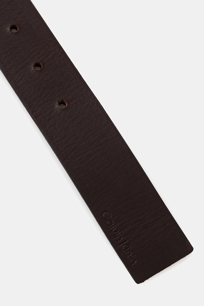 Calvin Klein pasek skórzany LV04D7047G brązowy SS26