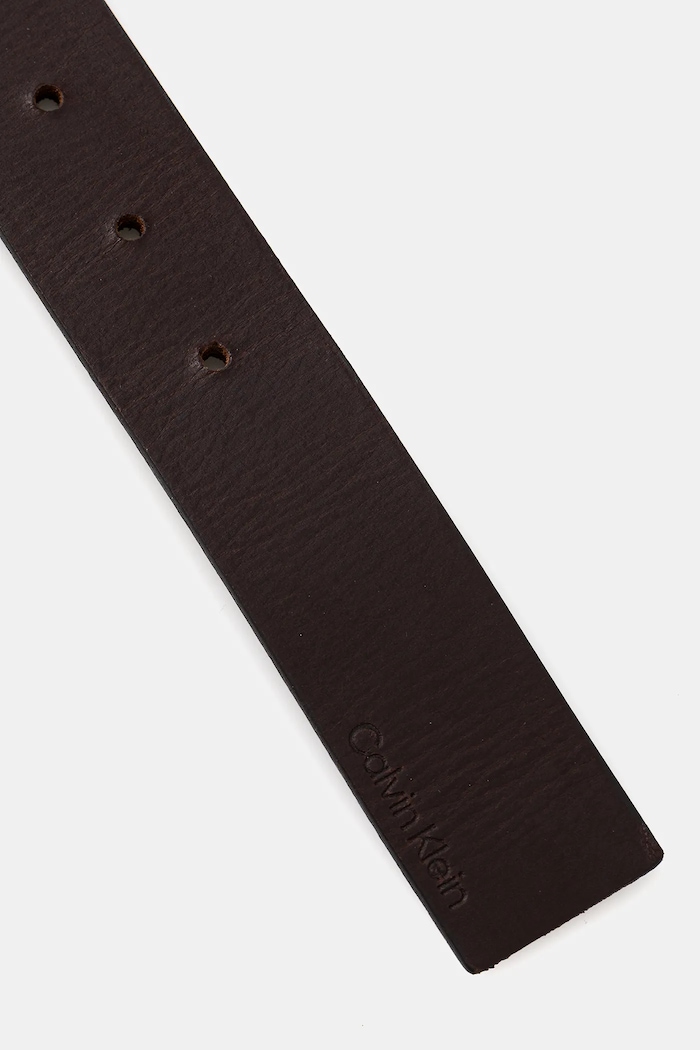 Calvin Klein pasek skórzany LV04D7047G brązowy SS26