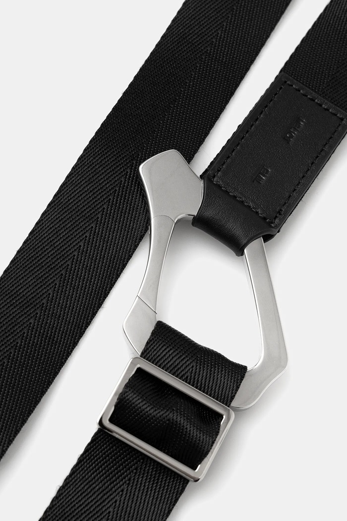 Ζώνη Heliot Emil AW25.16.118.BLK01 μαύρο AW25
