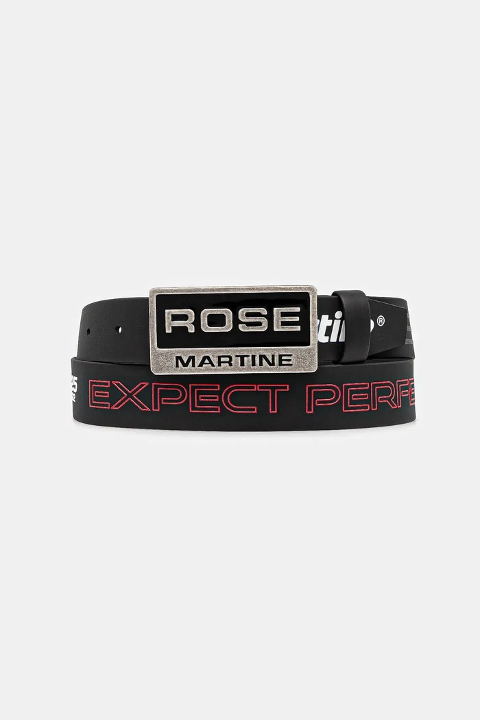 Martine Rose Belt Rubber Tyre black 1182WF02001.