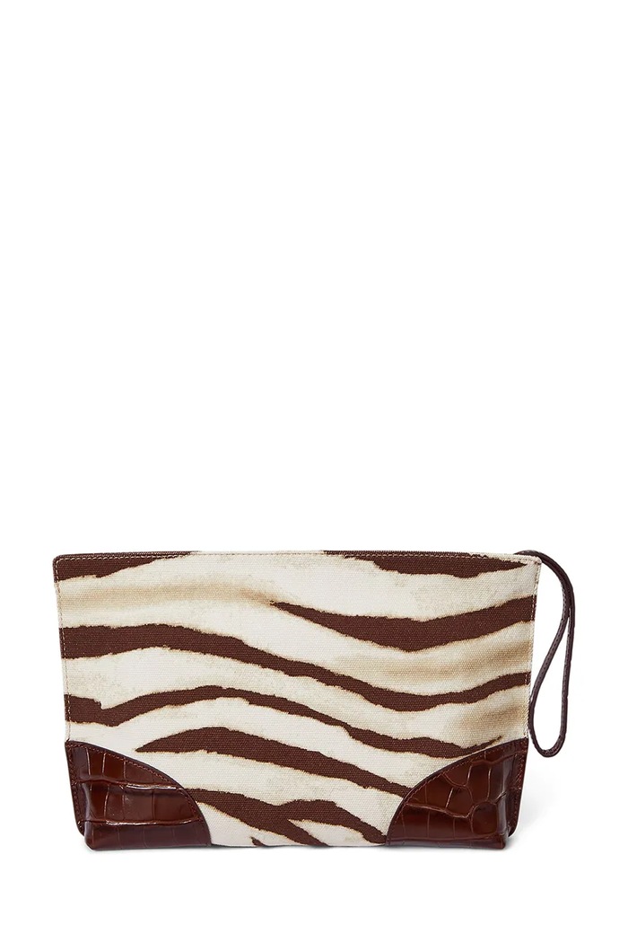 Lauren Ralph Lauren borsetă 432974536 maro AW25