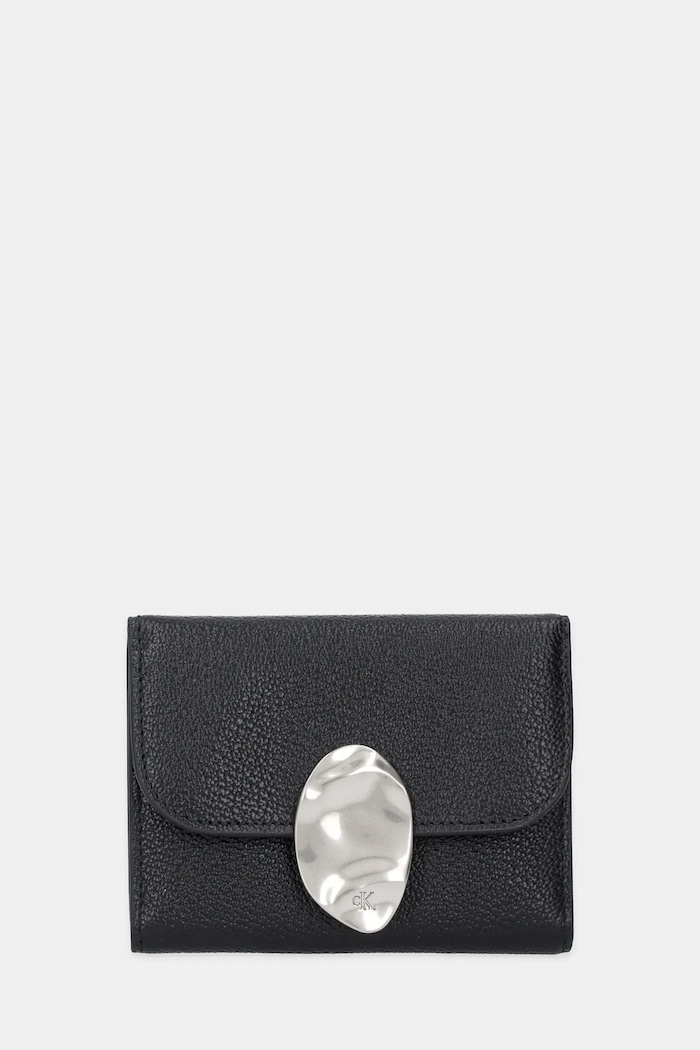 Calvin Klein etui na karty skórzane etui na karty czarny LV04F1062G