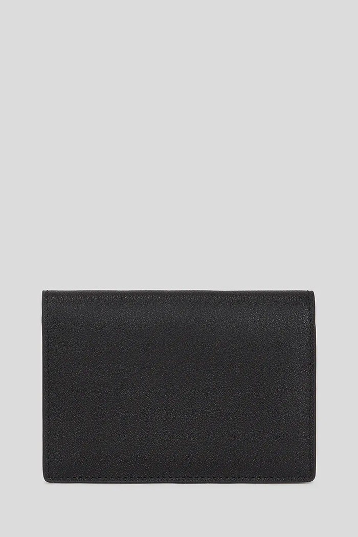 Karl Lagerfeld bőr pénztárca A3W32018 fekete AW25