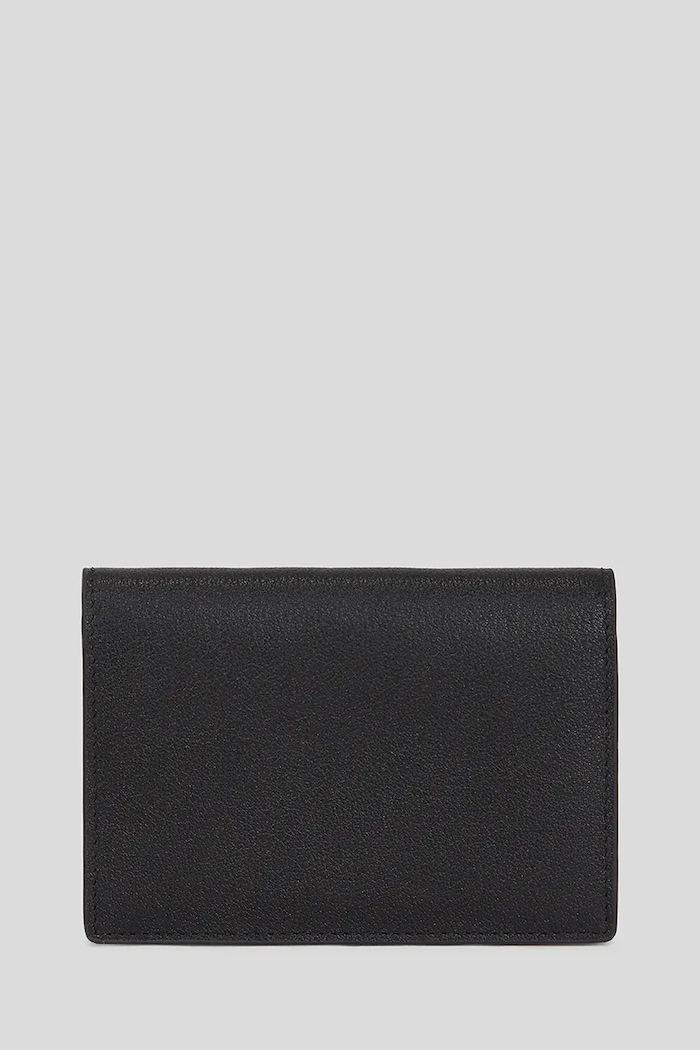 Karl Lagerfeld bőr pénztárca A3W32018 fekete AW25
