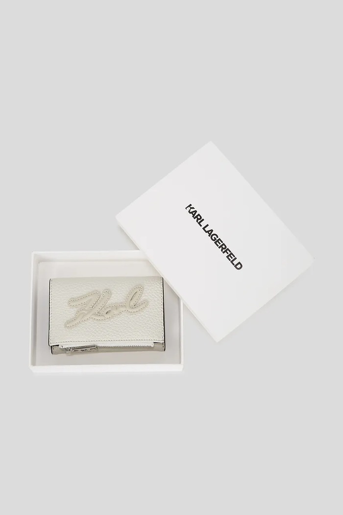 Peňaženka Karl Lagerfeld K/SKUARE biela A3W32093