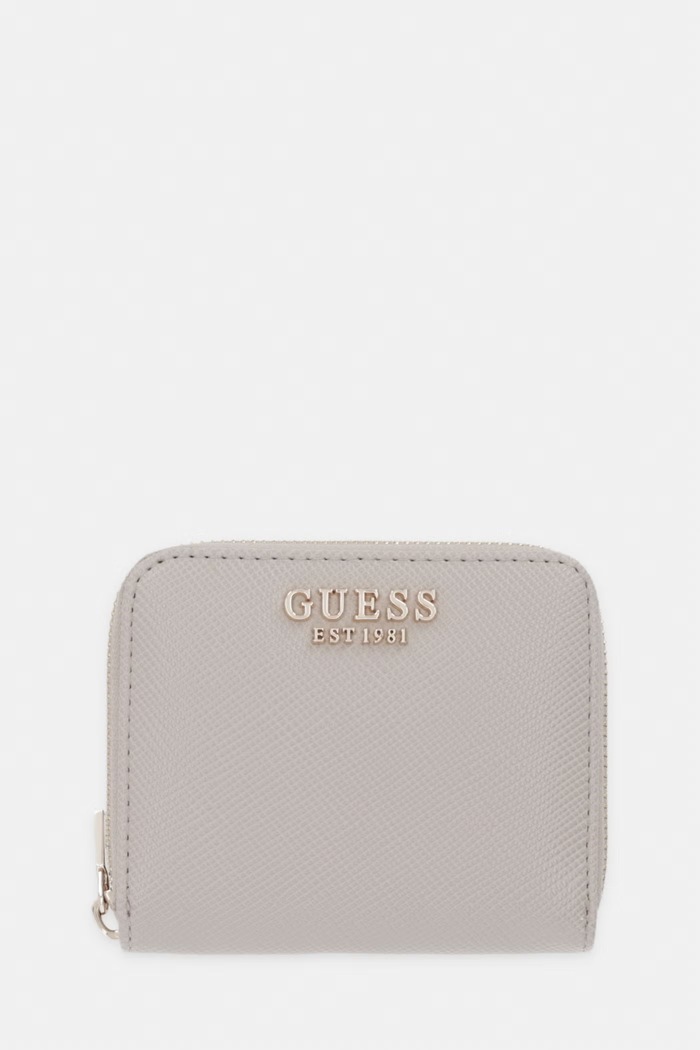 Peňaženka Guess LAUREL jednofarebný béžová SWZG74.59137