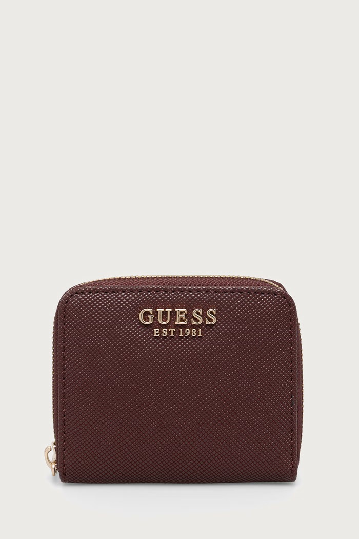 Guess portfel damski LAUREL bordowy SWZG74.59137