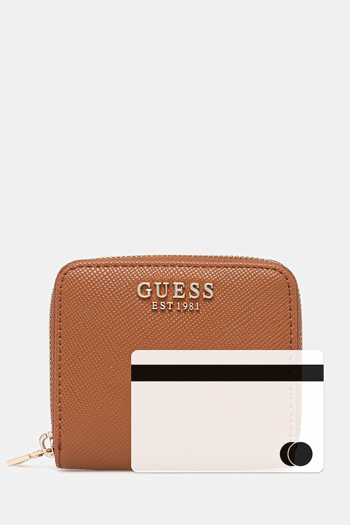 Портмоне Guess LAUREL SWZG74.59137 кафяв