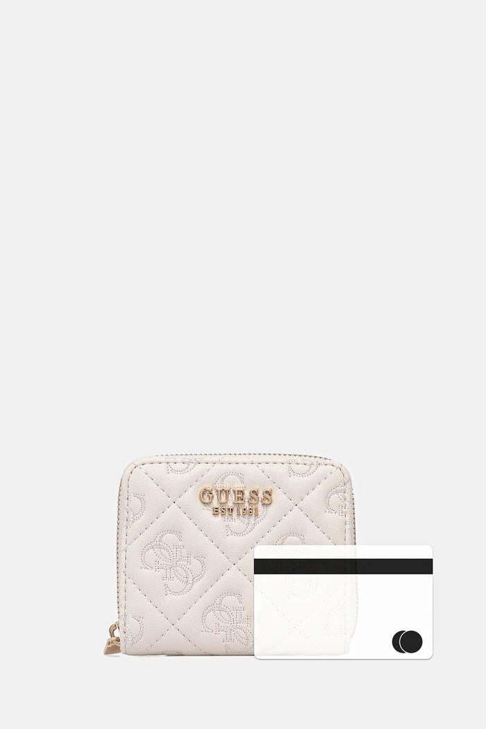 Πορτοφόλι Guess ADELASIA SWQL96.58137 μπεζ
