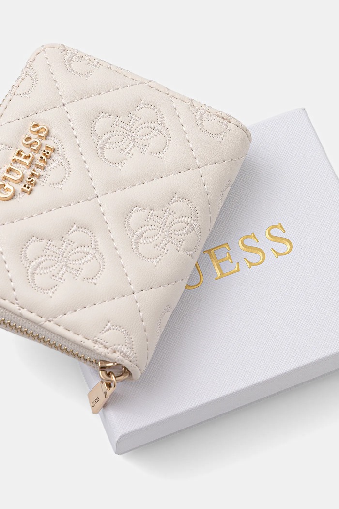 Πορτοφόλι Guess ADELASIA μπεζ SWQL96.58137