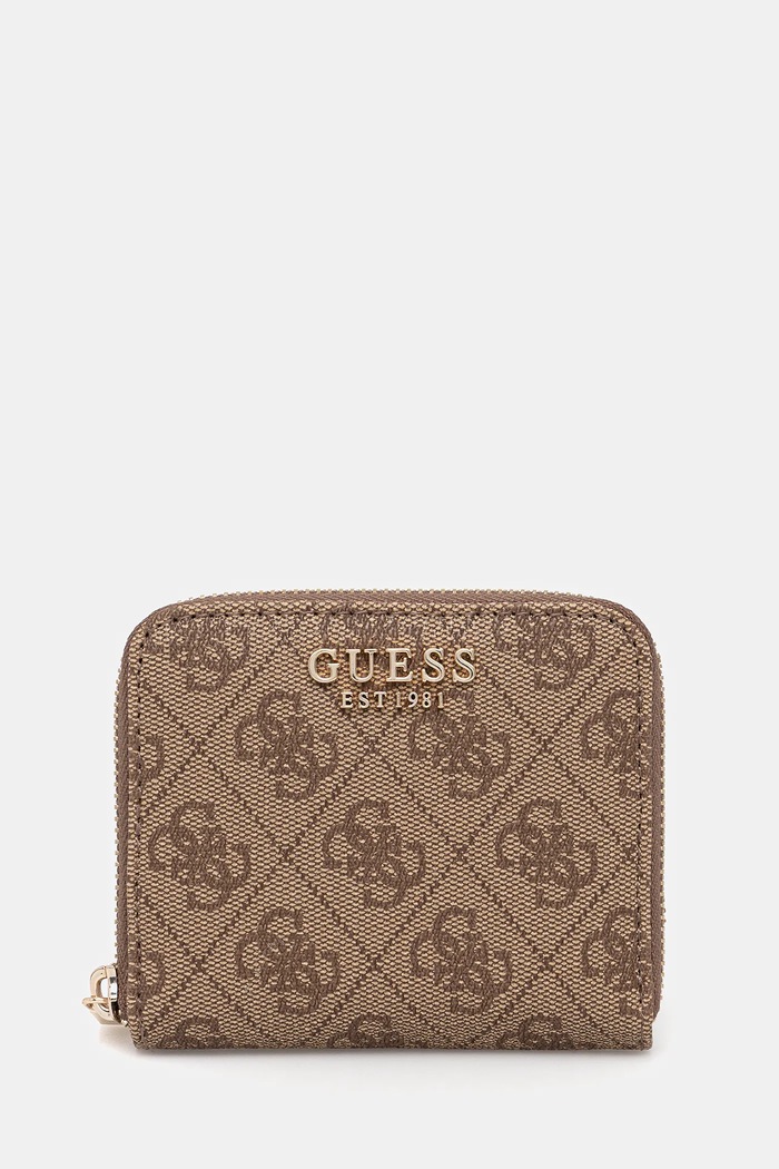 Peněženka Guess LAUREL imitace kůže béžová SWSG74.59137