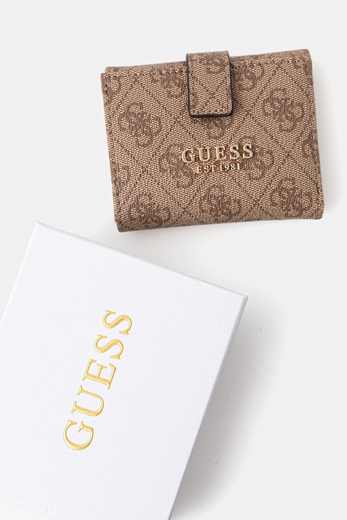 Πορτοφόλι Guess LAUREL μπεζ SWSG74.59138