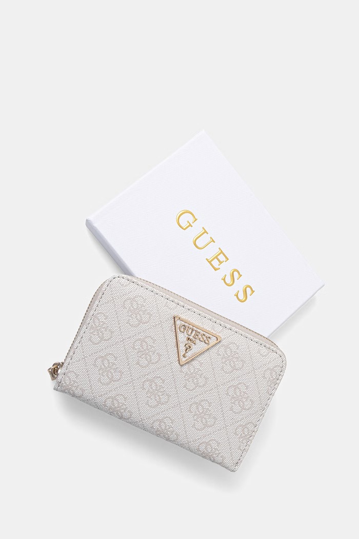 Guess peňaženka dámska z imitácie kože LAUREL béžová SWSG74.59140