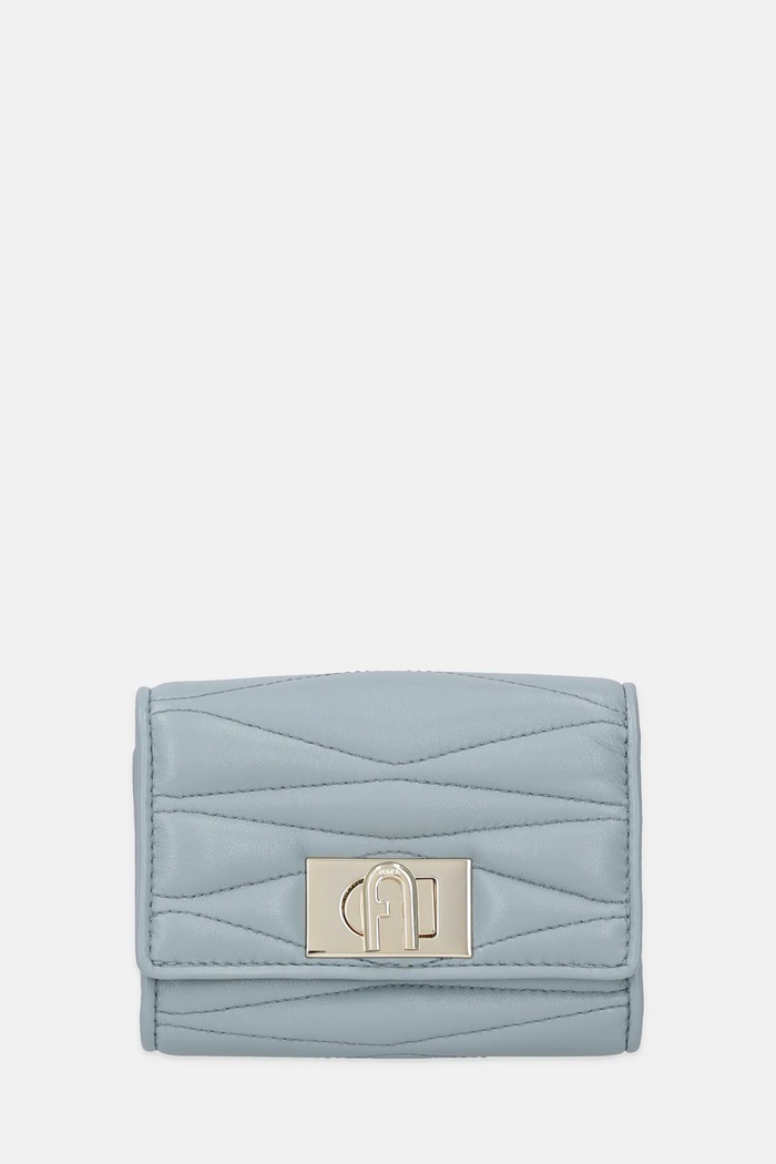 Kožená peňaženka Furla usňová koža modrá WP00225.BX3221.3963S