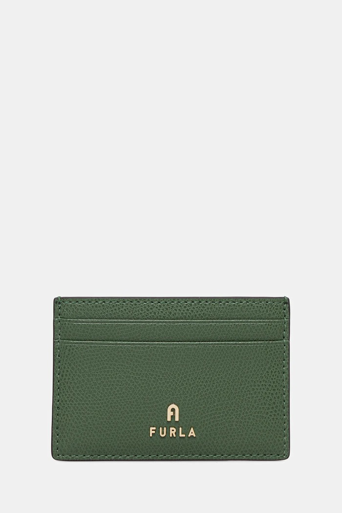 Furla portacarte in pelle custodia per carte verde WP00305.ARE000.OLI00