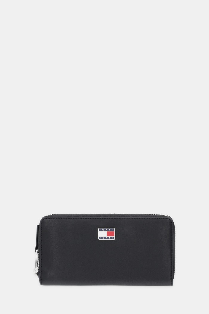 Tommy Jeans portofel imitatie de piele negru AW0AW17879
