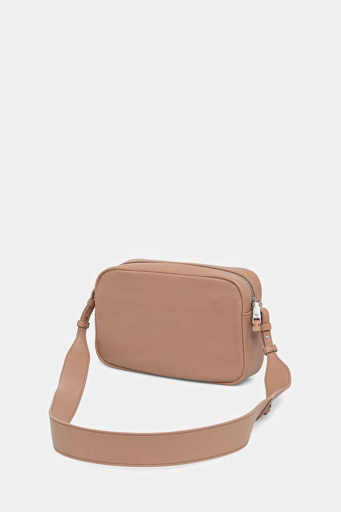Dodatki Emporio Armani crossbody torbica ženska usnjena EW003032.AF19229 bež