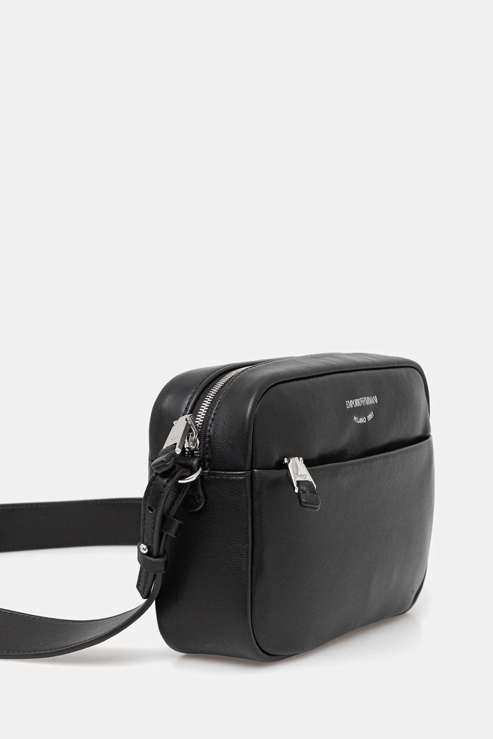 Emporio Armani crossbody torbica ženska usnjena EW003032.AF19229 črna SS26
