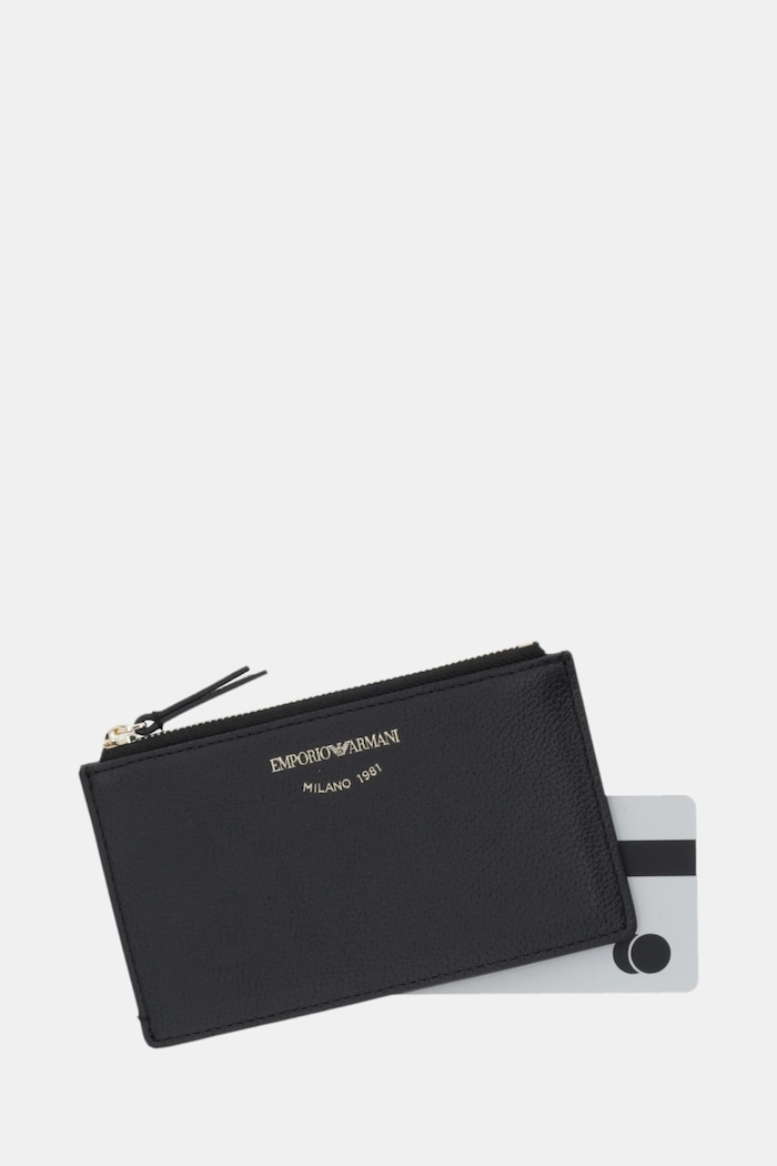 Doplnky Kožená peňaženka Emporio Armani EW003035.AF19568 čierna