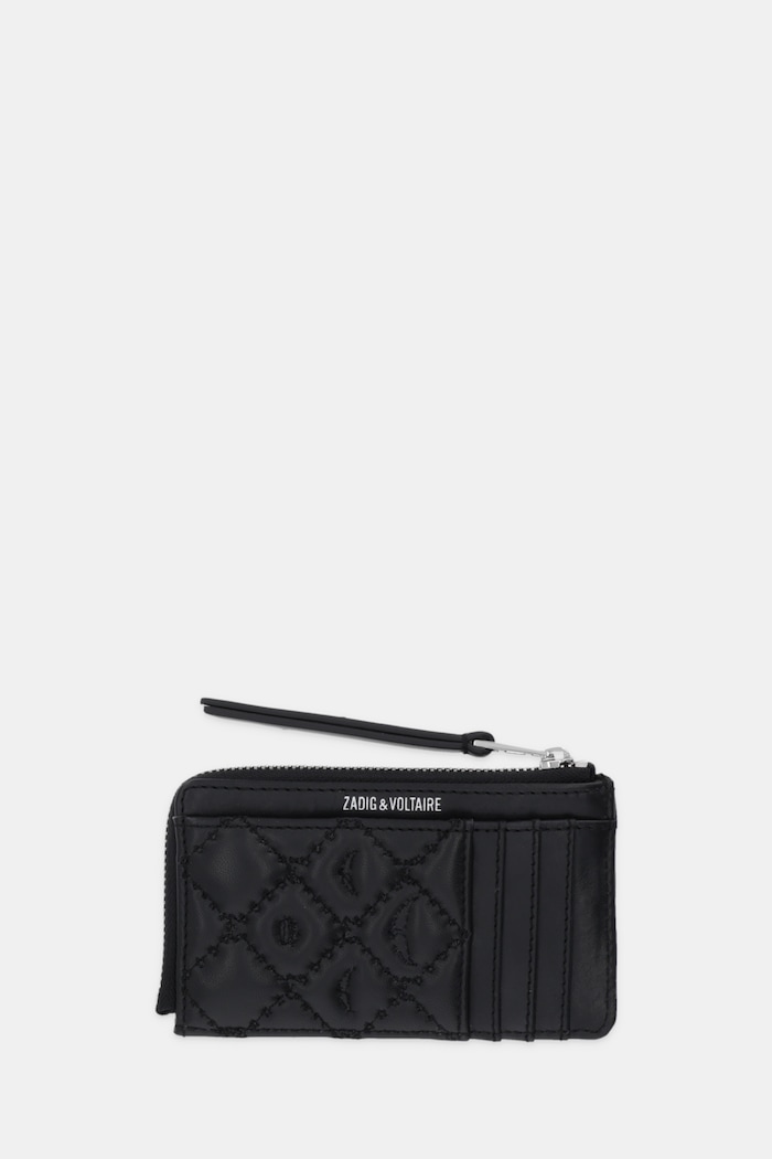 Kožni etui za kartice ZADIG&VOLTAIRE LWSG03680 crna AW25