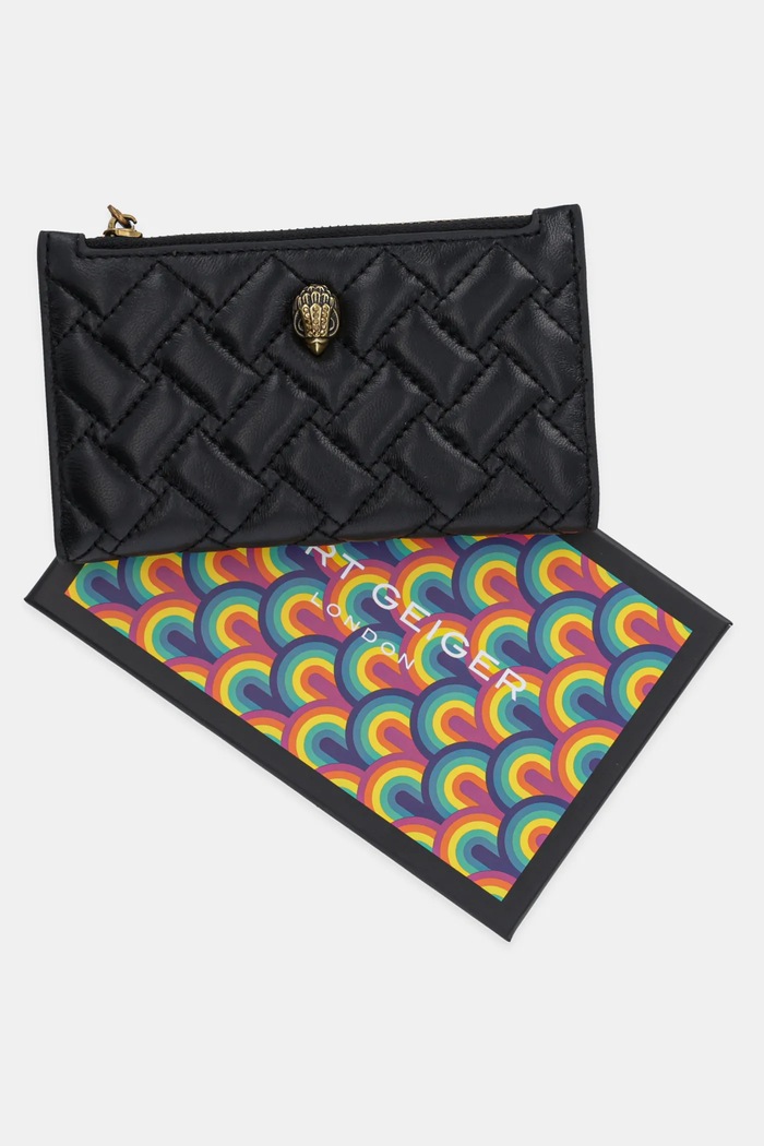 Kurt Geiger London portfel skórzany KENSINGTON 4703900109 czarny