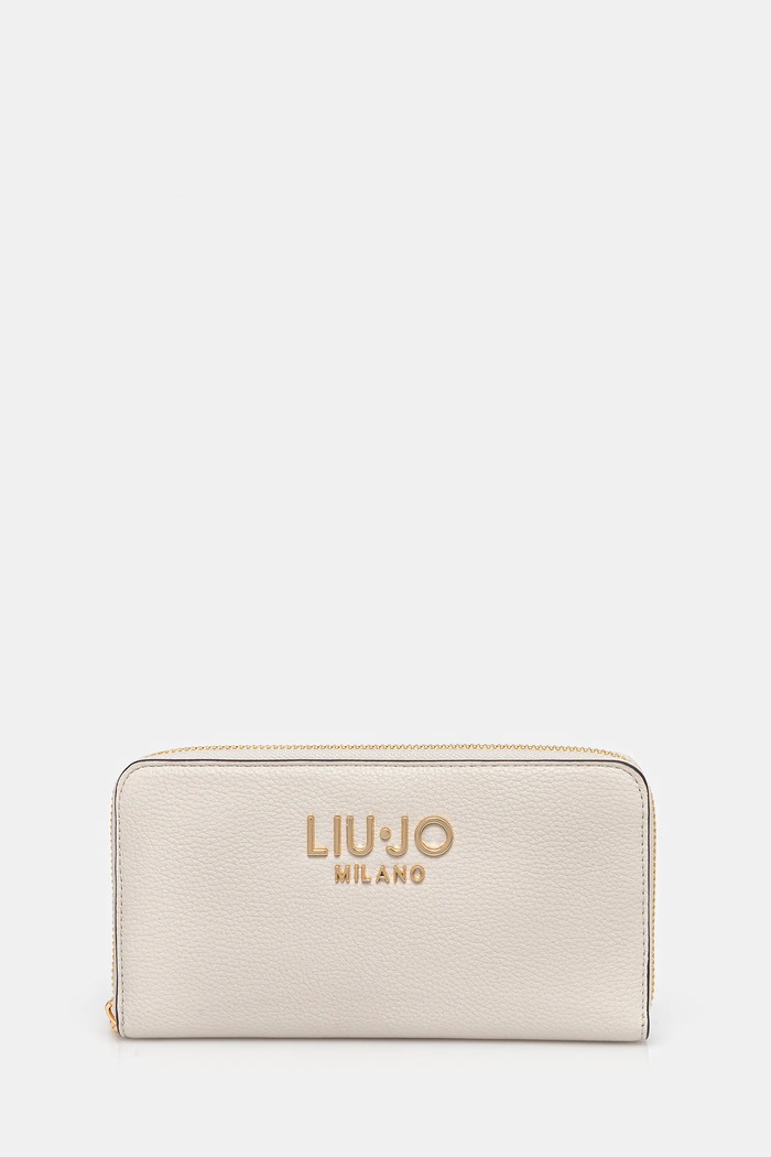 Peněženka Liu Jo hladký béžová AF5170.E0058