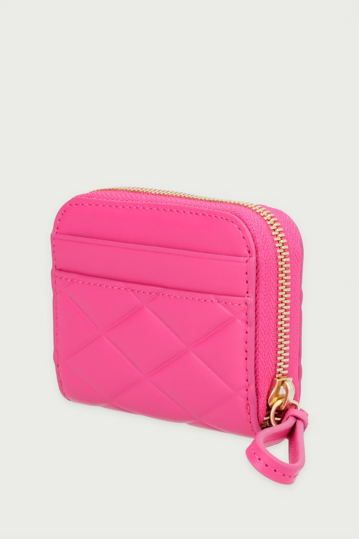Lacoste Portfel damski skórzany NF5120EE różowy SS26