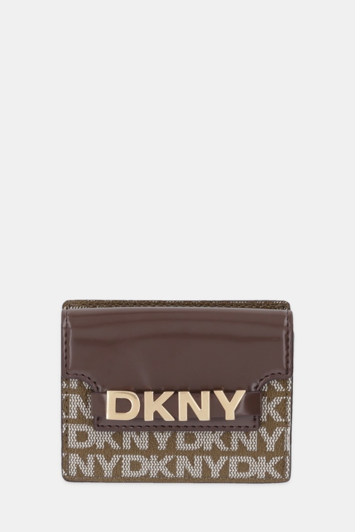 Кошелек Dkny имитация натуральной кожи коричневый R52Z5M22