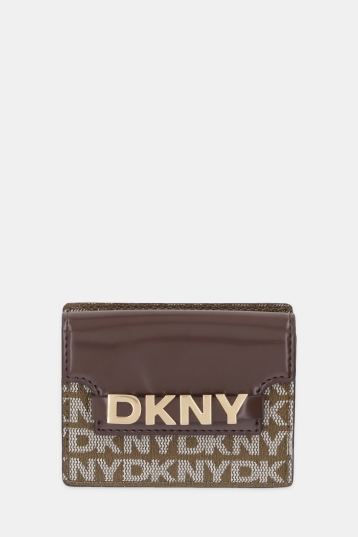 Кошелек Dkny имитация натуральной кожи коричневый R52Z5M22