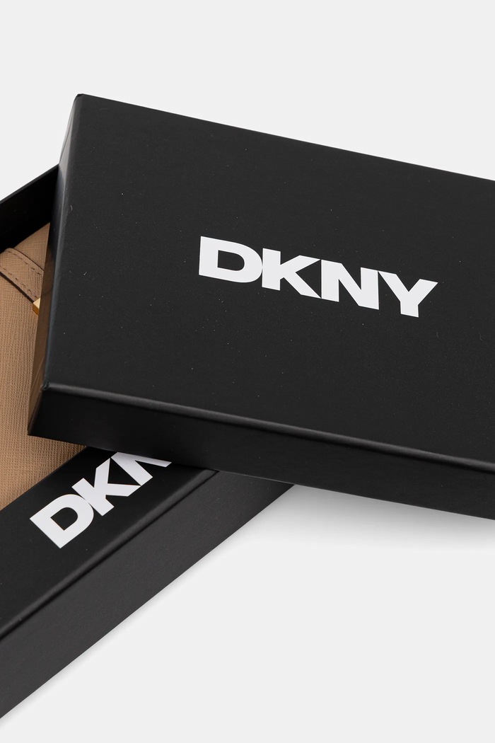 Usnjena denarnica Dkny R521KM25 bež