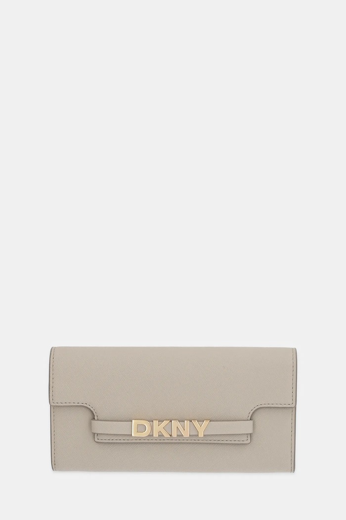 DKNY Portfel beżowy R52QKM29