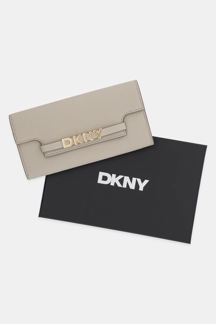 Portfel DKNY beżowy R52QKM29
